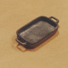 Dollhouse Miniature Black Roasting Pan (IC0390)