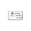 Dollhouse Miniature Doormat, Let it Snow (SMSHW475Y)
