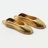 Ballet Slippers, Gold-Tone Charm (MUL74)