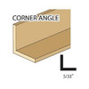 Illustrated image of 5/32" corner angle wood trim