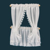 White Cabin Curtains (BB52802)