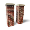 LA0405 - Brick Pillars (pair)