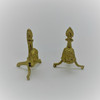 1: 12 Scale Dollhouse Miniature Egyptian Andirons (IC2785)