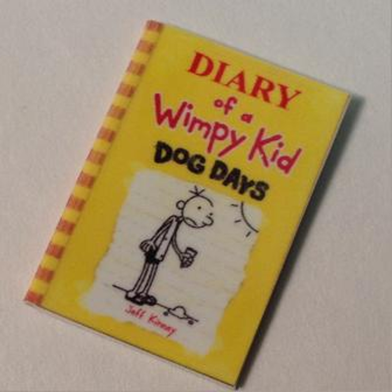 Dollhouse miniature Diary of a Wimpy Kid (book)