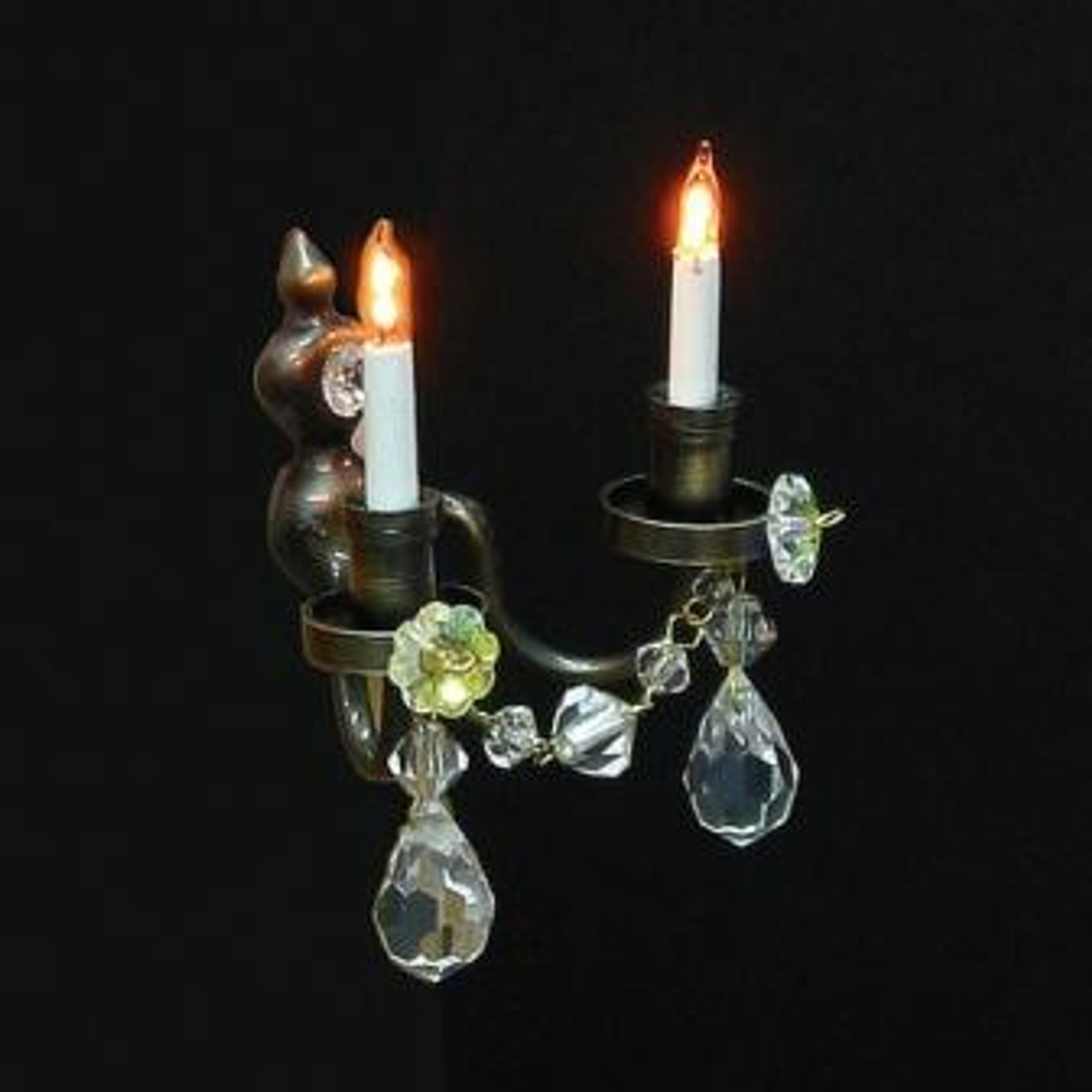 Crystal Double Sconce