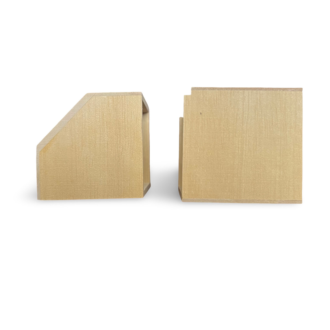 Upper and base cabinet kit components (HW13409); shown assembled from top. Upper and base cabinet kit components (HW13409); shown assembled from top.