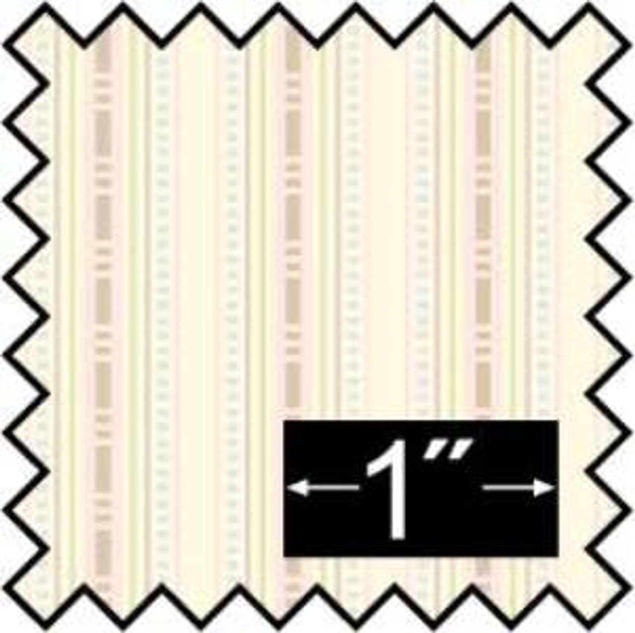 Mother Goose Stripe Silk Fabric