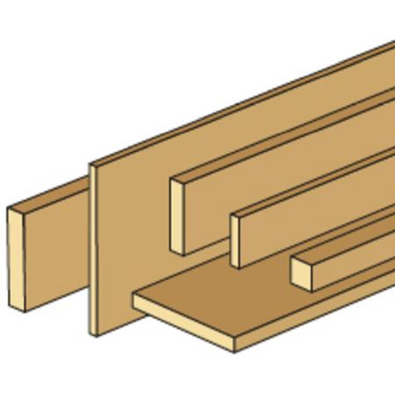 NE239 - 1/8 x 1/2 x 22