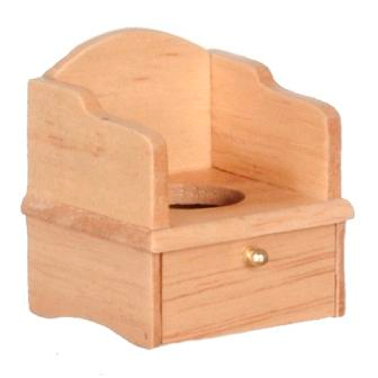 Oak Potty Chair