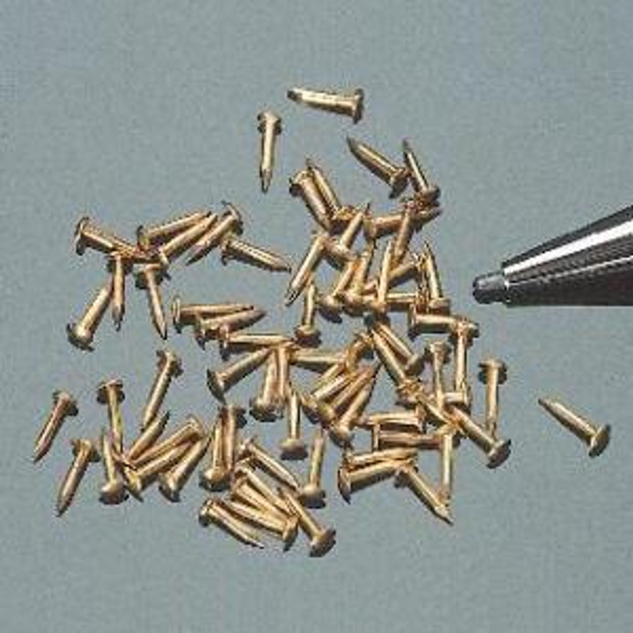 1/4" Brass Brads (100/pk)