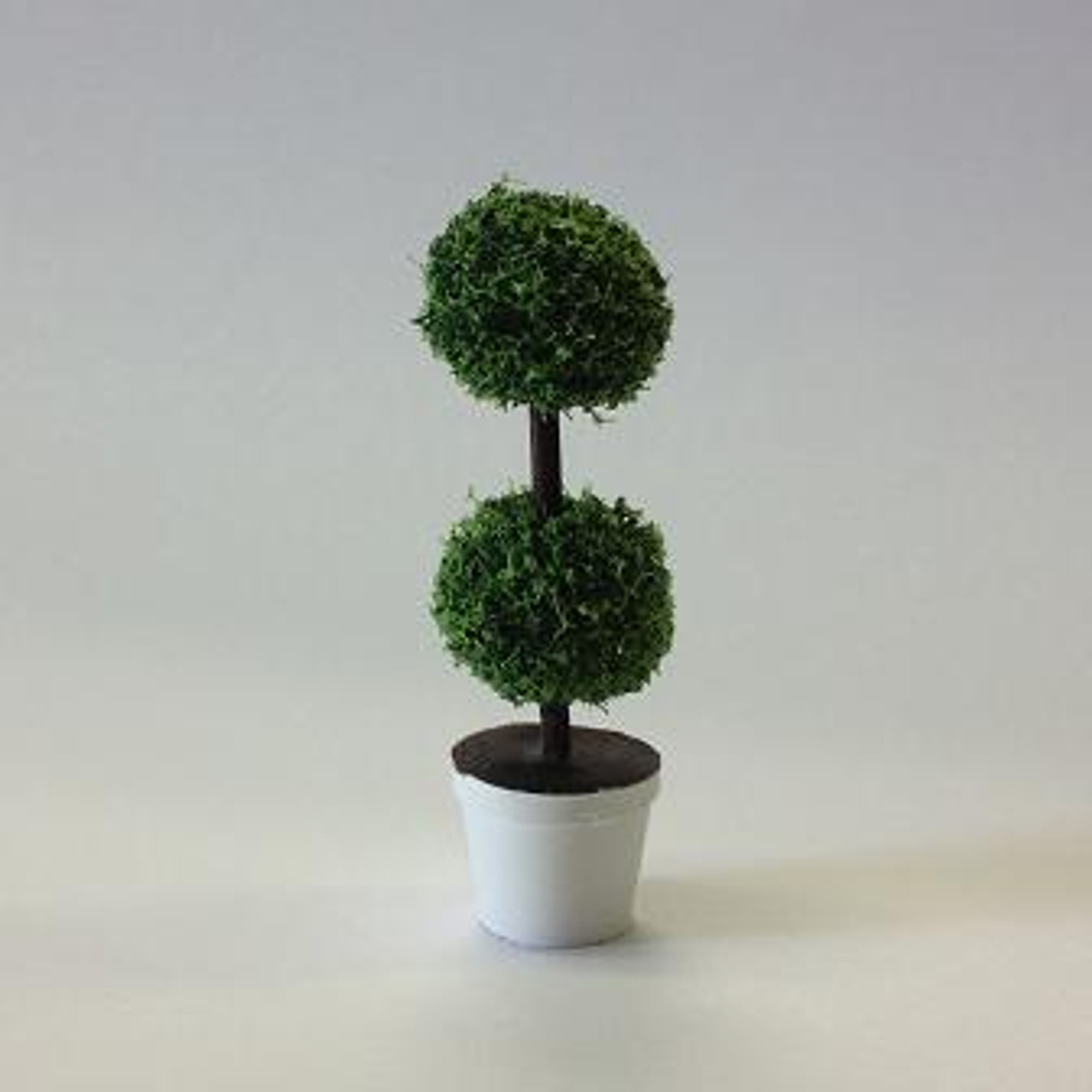Half scale topiary that can easily be adapted to one-inch (1:12) scale use.