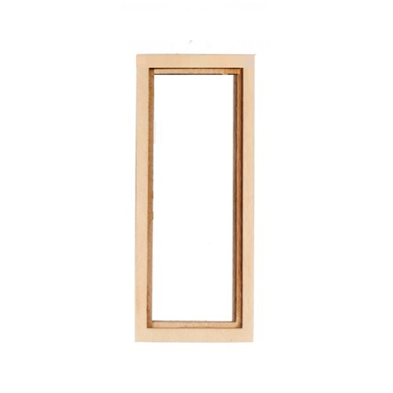 Narrow single panel single window