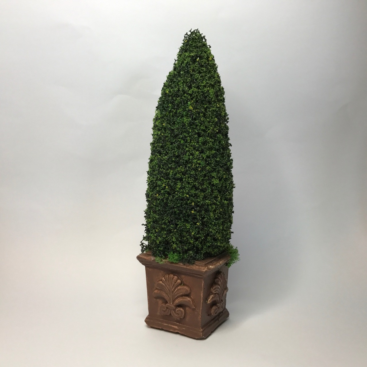 Tall fir in square base 