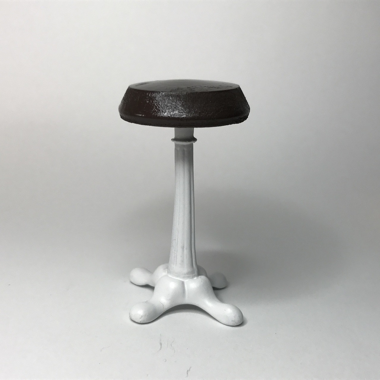 Miniature soda fountain bar stool