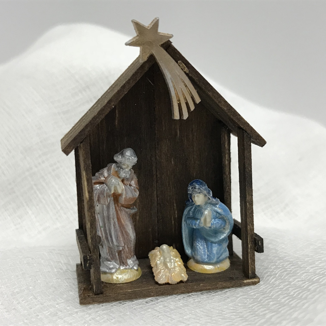 Dollhouse miniature Medium Holy Family Creche