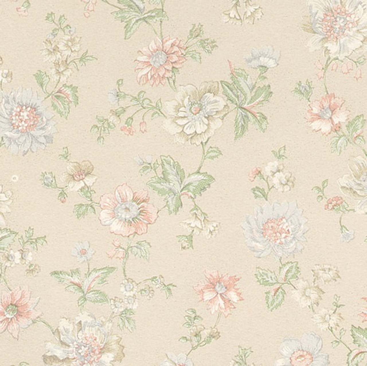 Wallpaper, Country French, Nicole Pink (MG125D25)