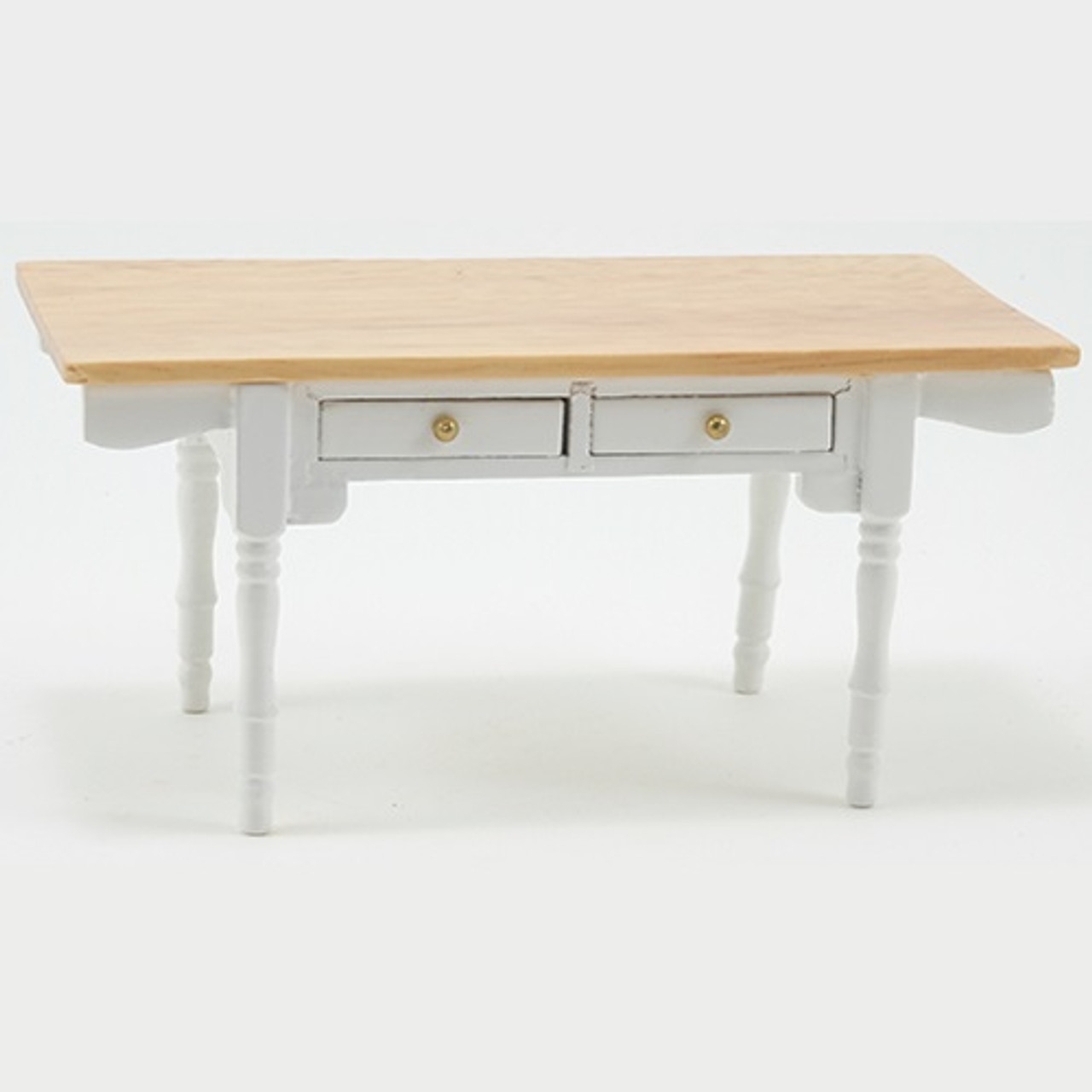 Oak Top White Vermont Table (CLA00552) 