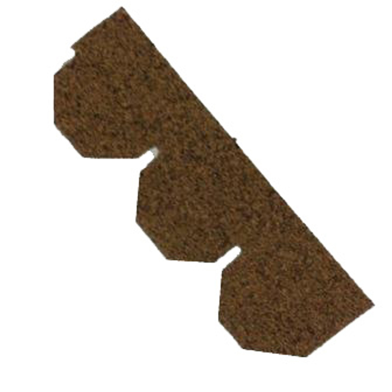 Tan Hexagon Asphalt Shingles