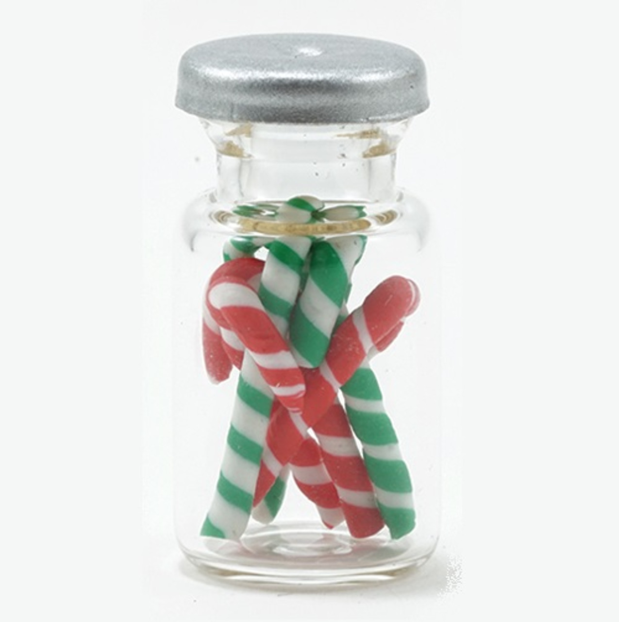 Filled Candy Cane Jar (IM65000)