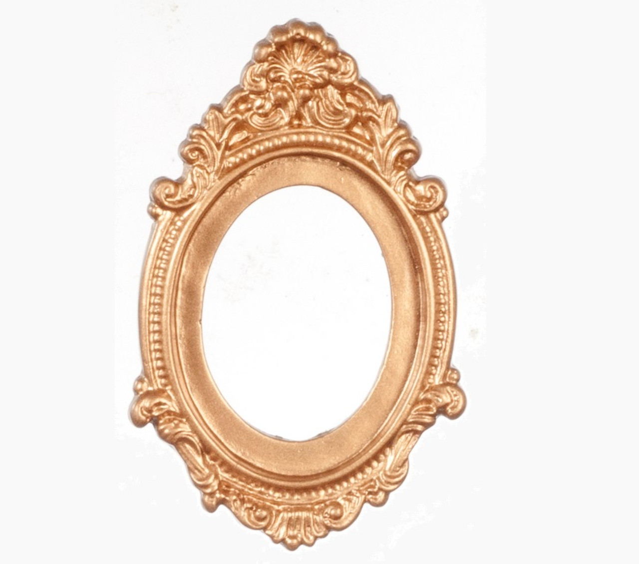 Antique Gold Oval Frame (AZG7087)