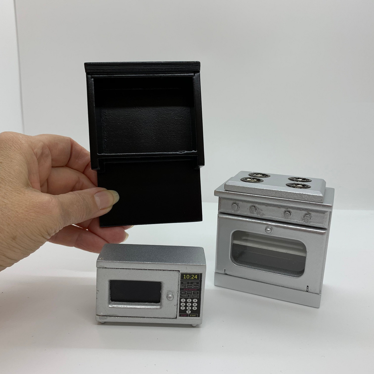 Oven with Microwave/Shelf (AZT5841) shown separate with hand