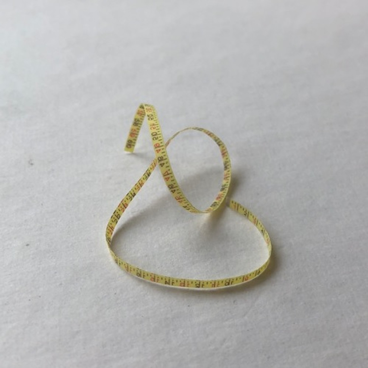 Dollhouse Miniature  Yellow Tape Measure (CIMIL406)