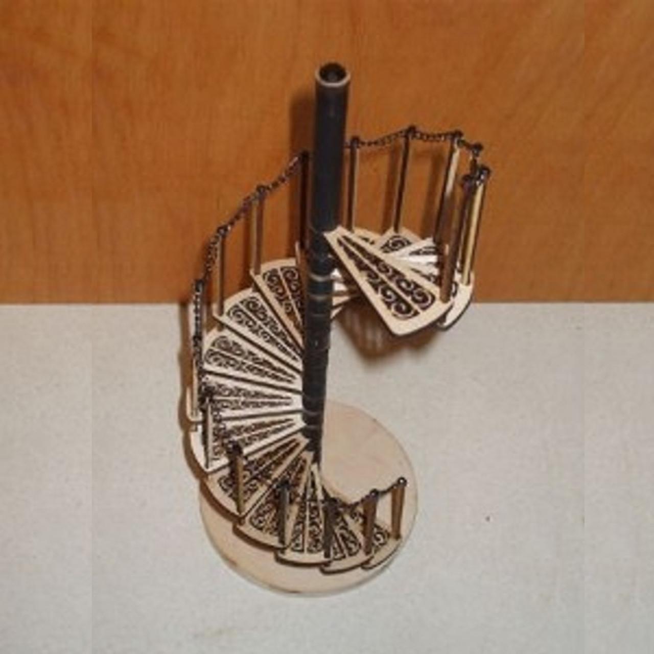 Dollhouse Miniature Spiral Staircase Kit (AL084)