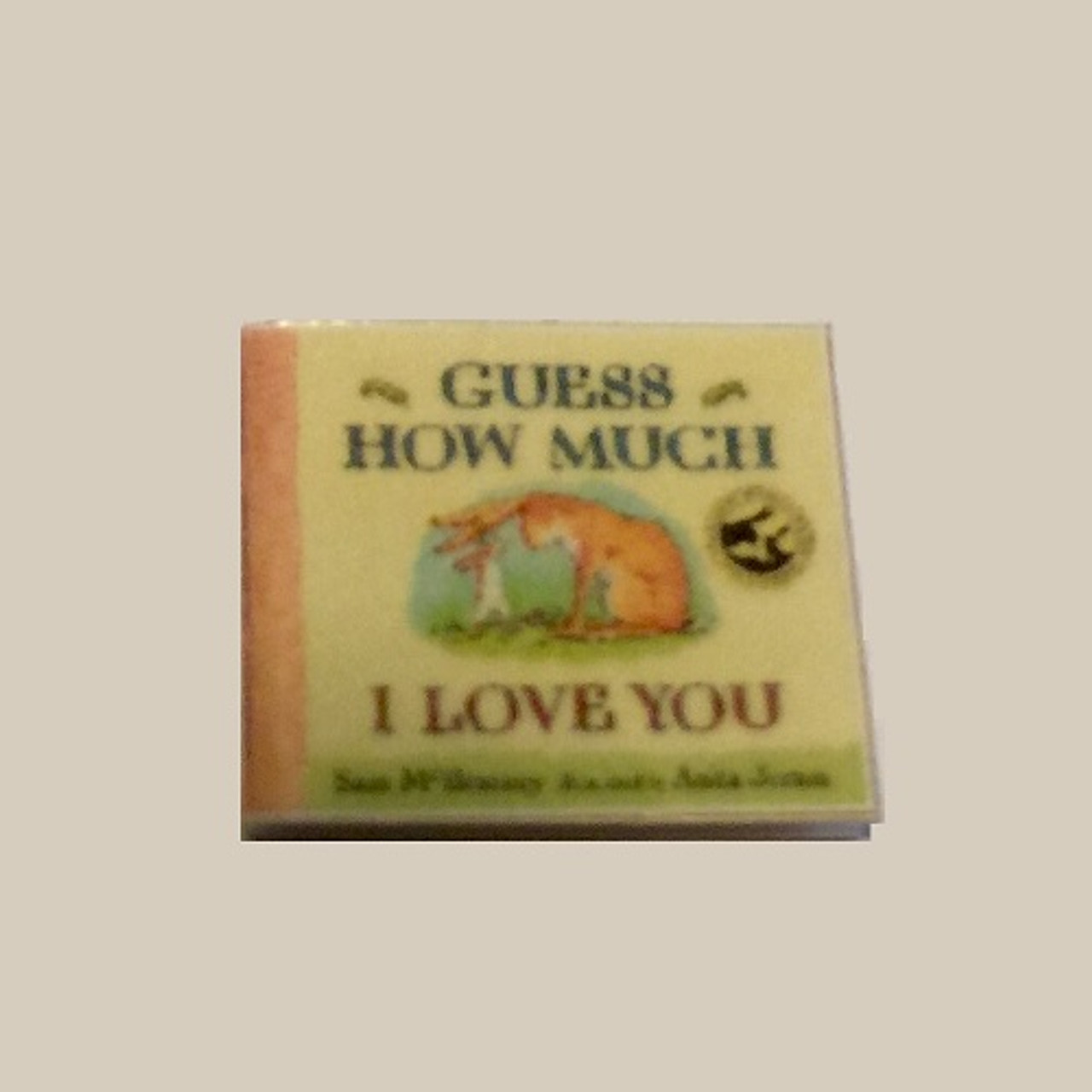 CIMIB183 - Guess How Much I Love You (book) dollhouse miniature 