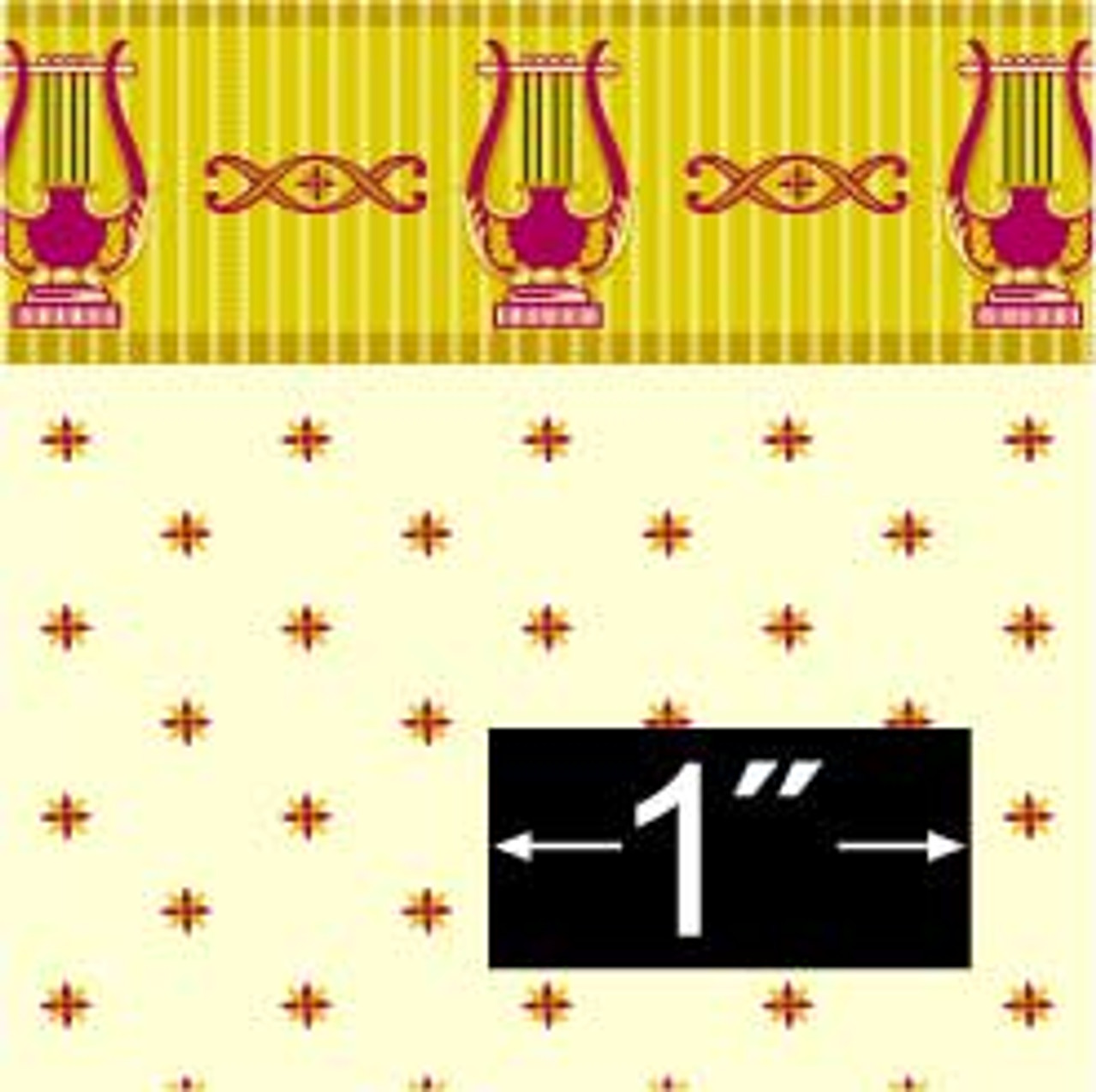 1NE106 - Versailles Wallpaper Pattern Swatch