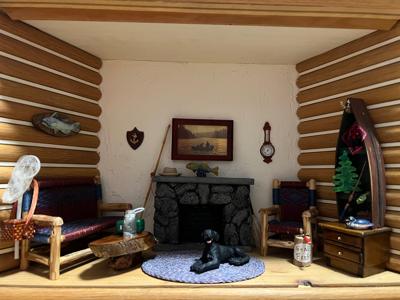 UFN6000 - Fishing Cabin Room Box UFN6000 - Fishing Cabin Room Box