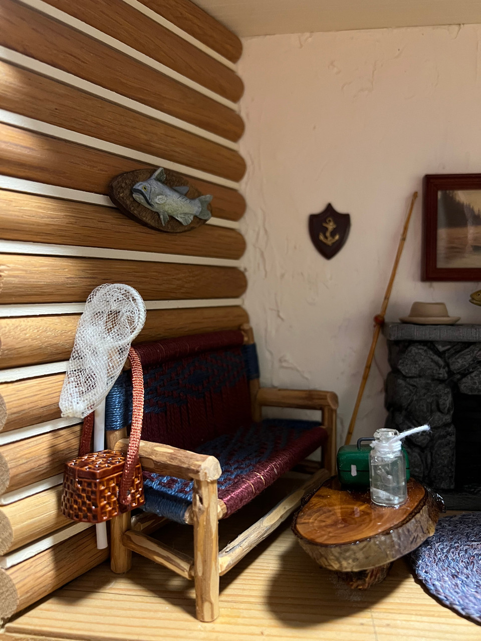 UFN6000 - Fishing Cabin Room Box UFN6000 - Fishing Cabin Room Box