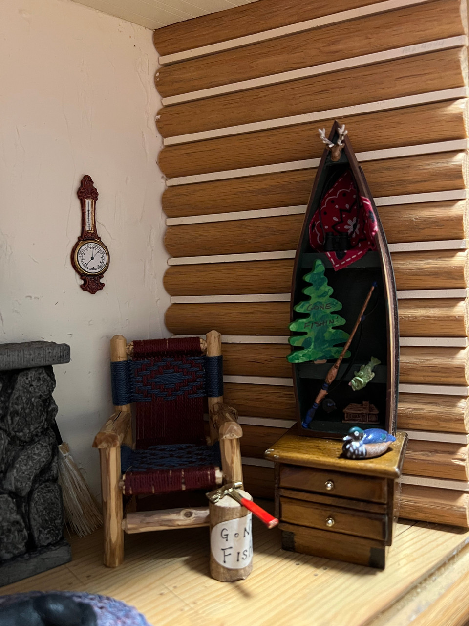 UFN6000 - Fishing Cabin Room Box UFN6000 - Fishing Cabin Room Box