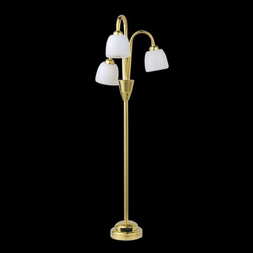 LED Battery 3 Globe Floor Lamp (MH53051)