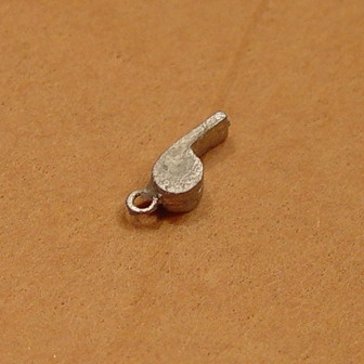 Silver Dollhouse Miniature Whistle (IC1230)