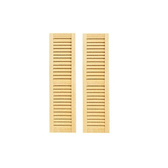 HW5025 Louvered Shutters Jeepers Dollhouse Miniatures