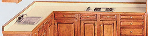 Countertop Kit (HW13420); sample installation shown