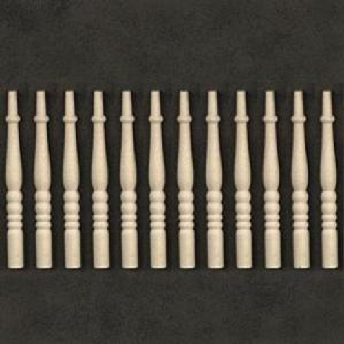 Dollhouse Miniatures Turned Porch Spindles (HW7009)