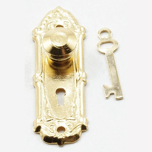 Dollhouse Miniature Opryland Door Knob Set (CLA05578)