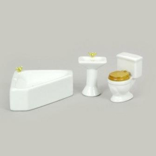 AZT0523 -Three-Piece Corner Bathroom (D)