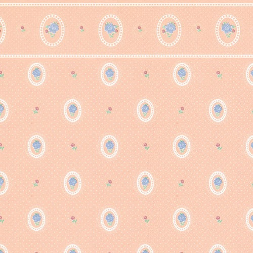 Reverse Cameo Peach Wallpaper (MG142D23)