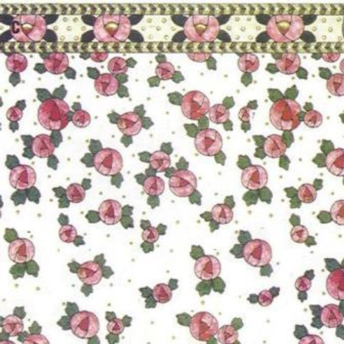 Cottage Roses Wallpaper