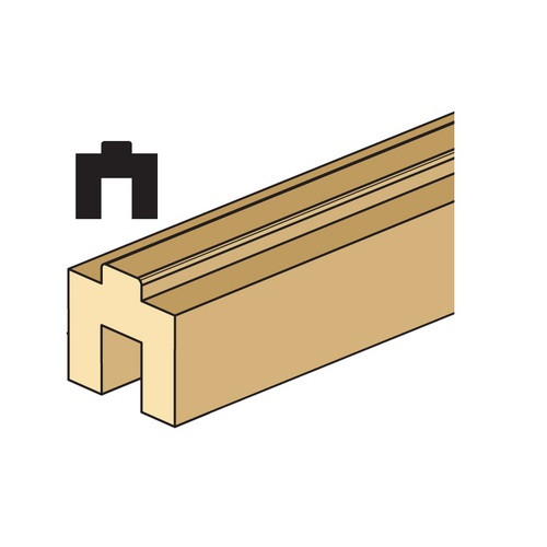 Illustration of staircase/landing railing