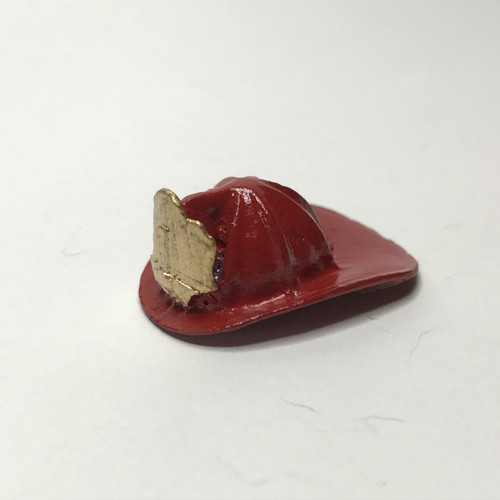 Fireman's miniature red helmet