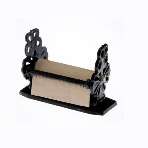 Miniature paper holder with cutter