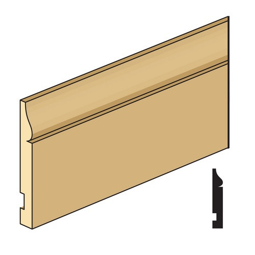 Illustration of baseboard