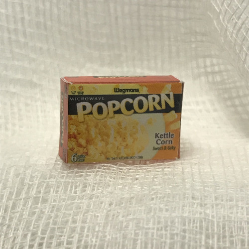Miniature Box of Popcorn (CIMIG061) for 1:12 scale dollhouse