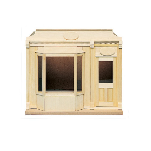 HW9992 Bay Window Shop shown assembled, unpainted