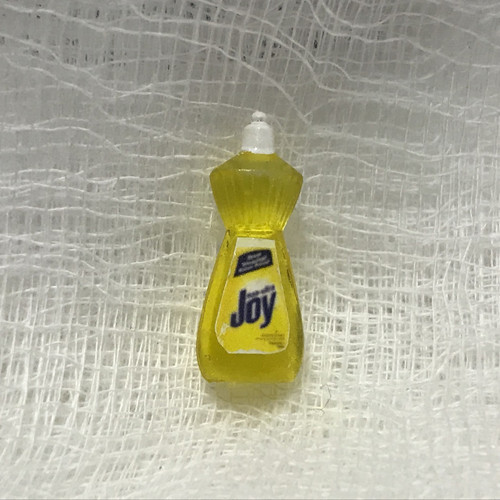 Dollhouse Miniature Joy Dish Soap Bottle