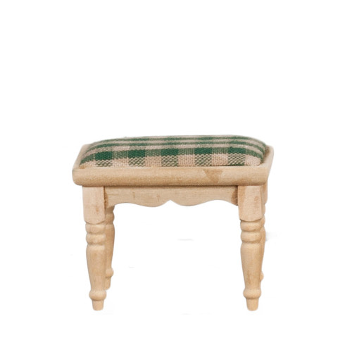 Footstool/Unfinished Wood Frame (AZGW125)