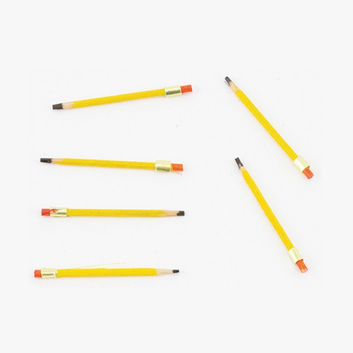 Image of 6 dollhouse miniature pencils (IM65648) Image of 6 dollhouse miniature pencils (IM65648)